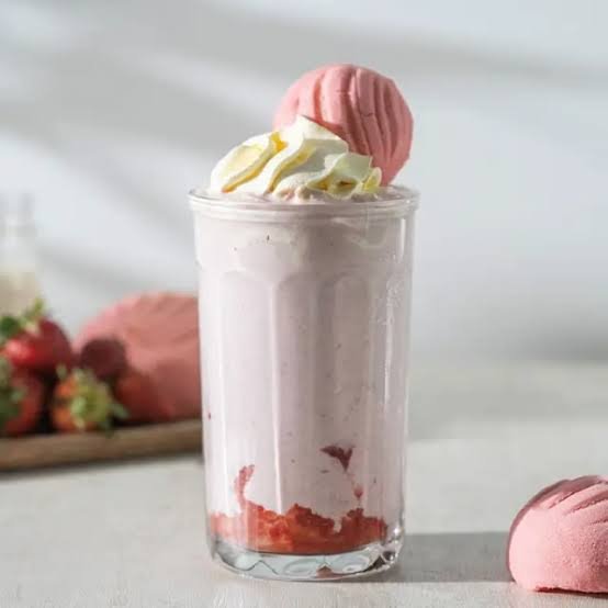 Malteada de Fresa