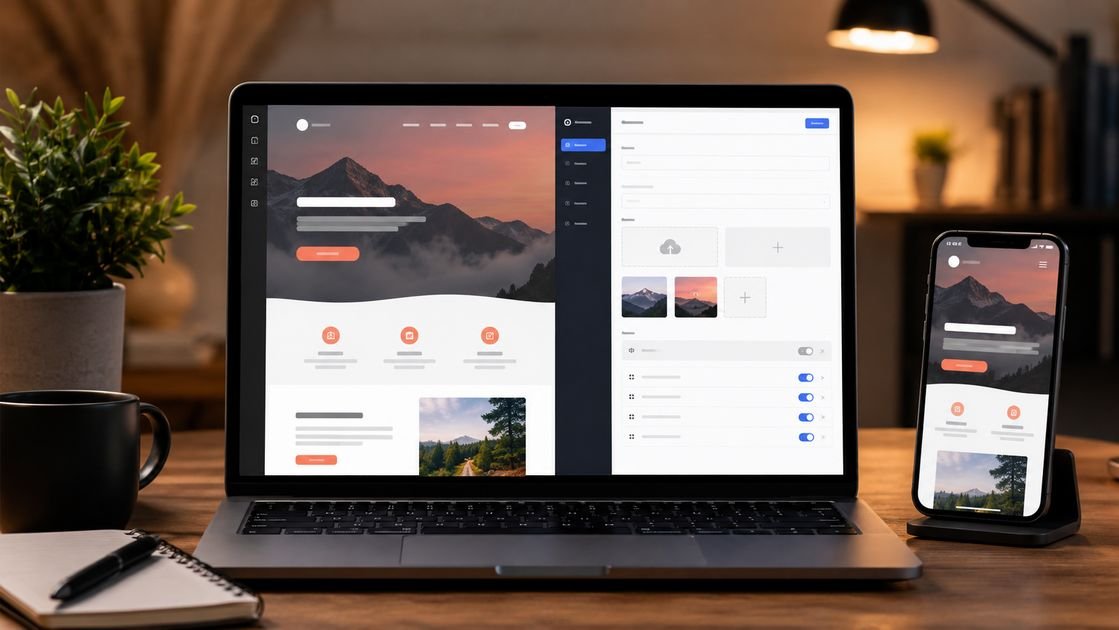 Custom Landing Page